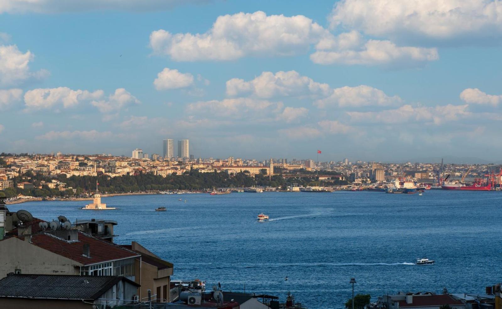 The Maiden Tower From Your Bedroom Romantic View, In Taksim Square *